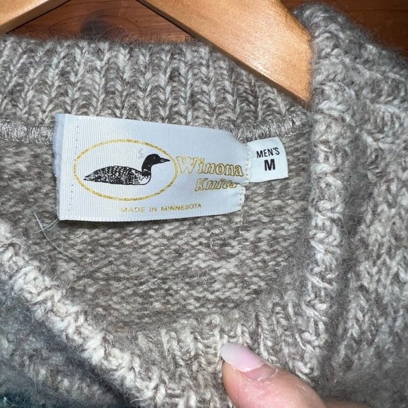 Winona Knits Mens Sweater Vest Medium - Picture 3 of 4